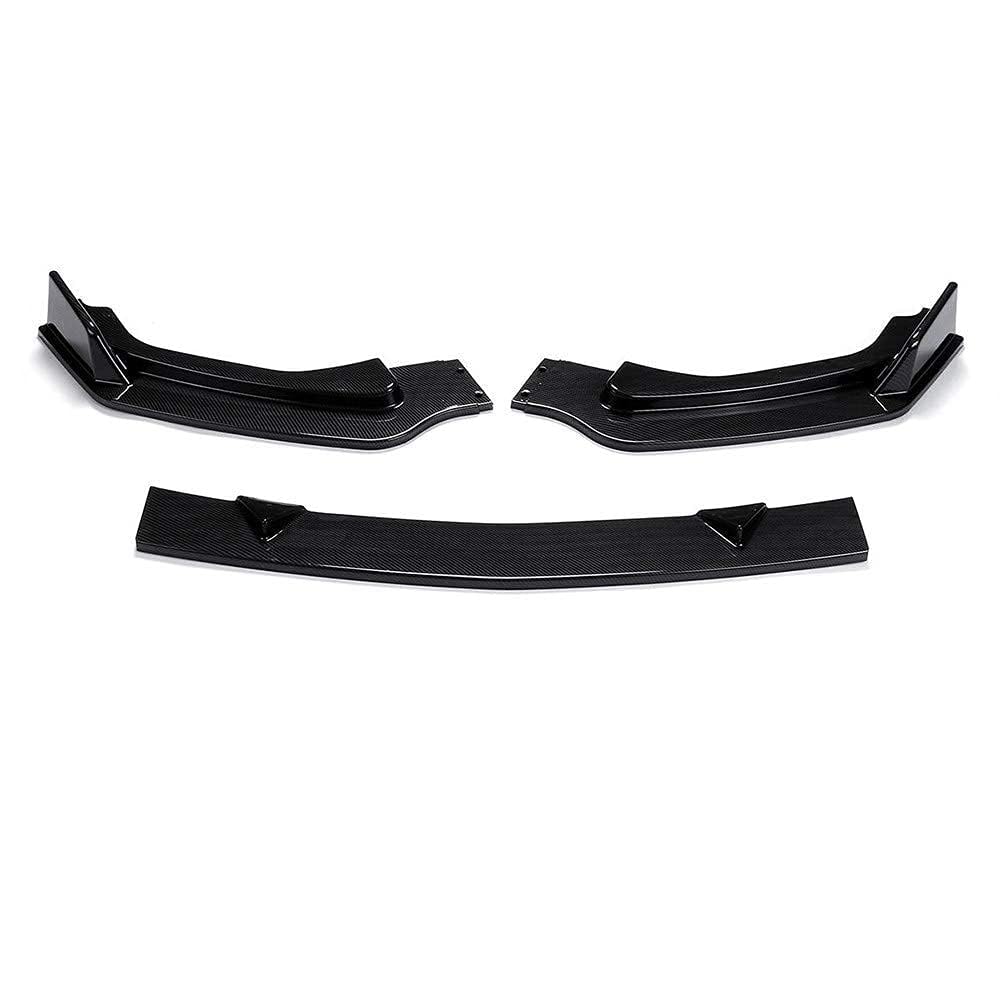 Becquets avant pare chocs lèvre pour Infiniti Q50 2014-2017 séparateur menton noir