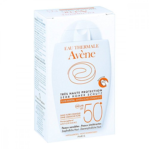Preisvergleich Produktbild AVENE Mineralisches Sonnenfluid SPF 50+ ungetönt 40 ml