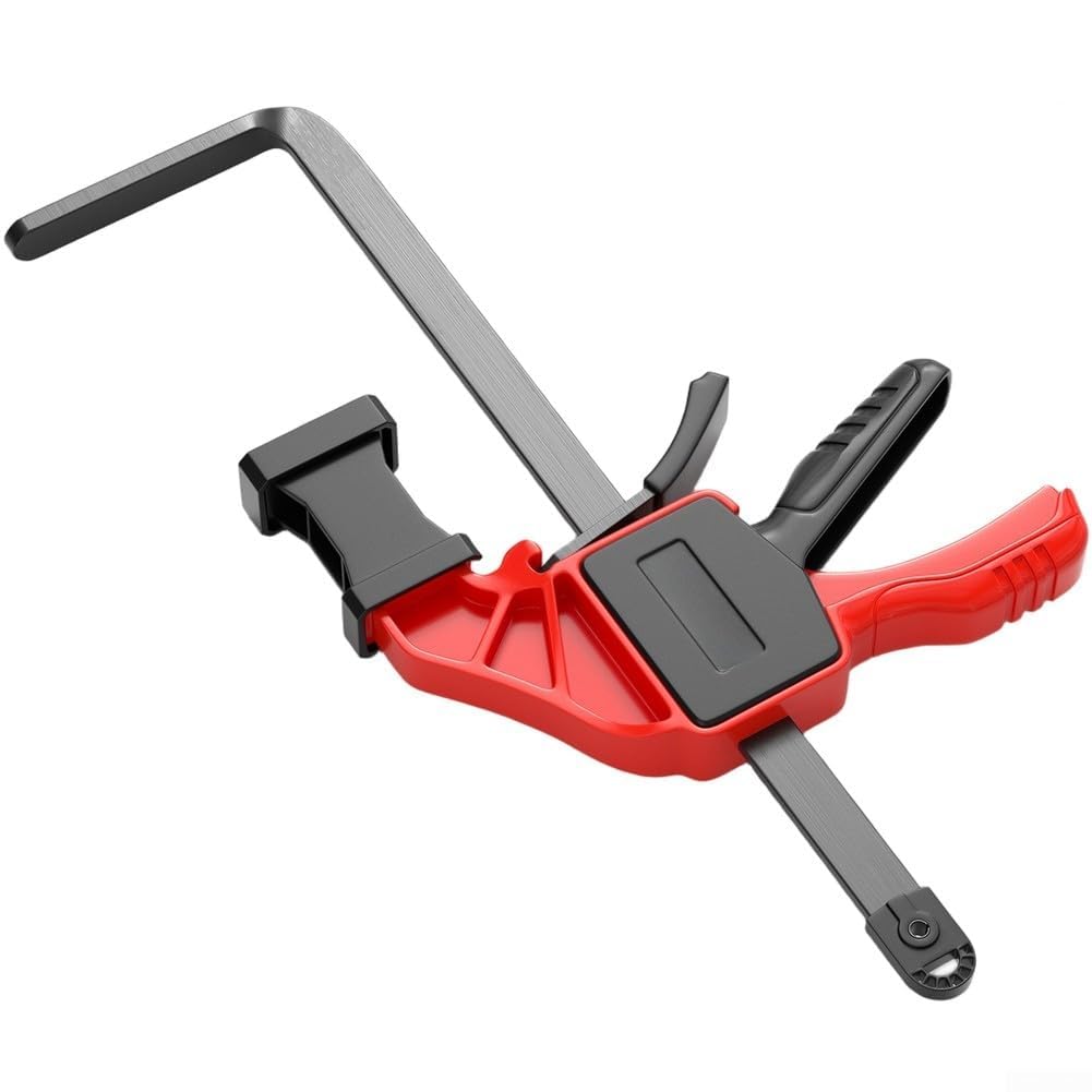 Guida for sega circolare, Morsetto for binari di guida for seghe da cingoli con pressione bloccaggio 90 kg e rilascio rapido for regolazioni rapide (aggiornato)