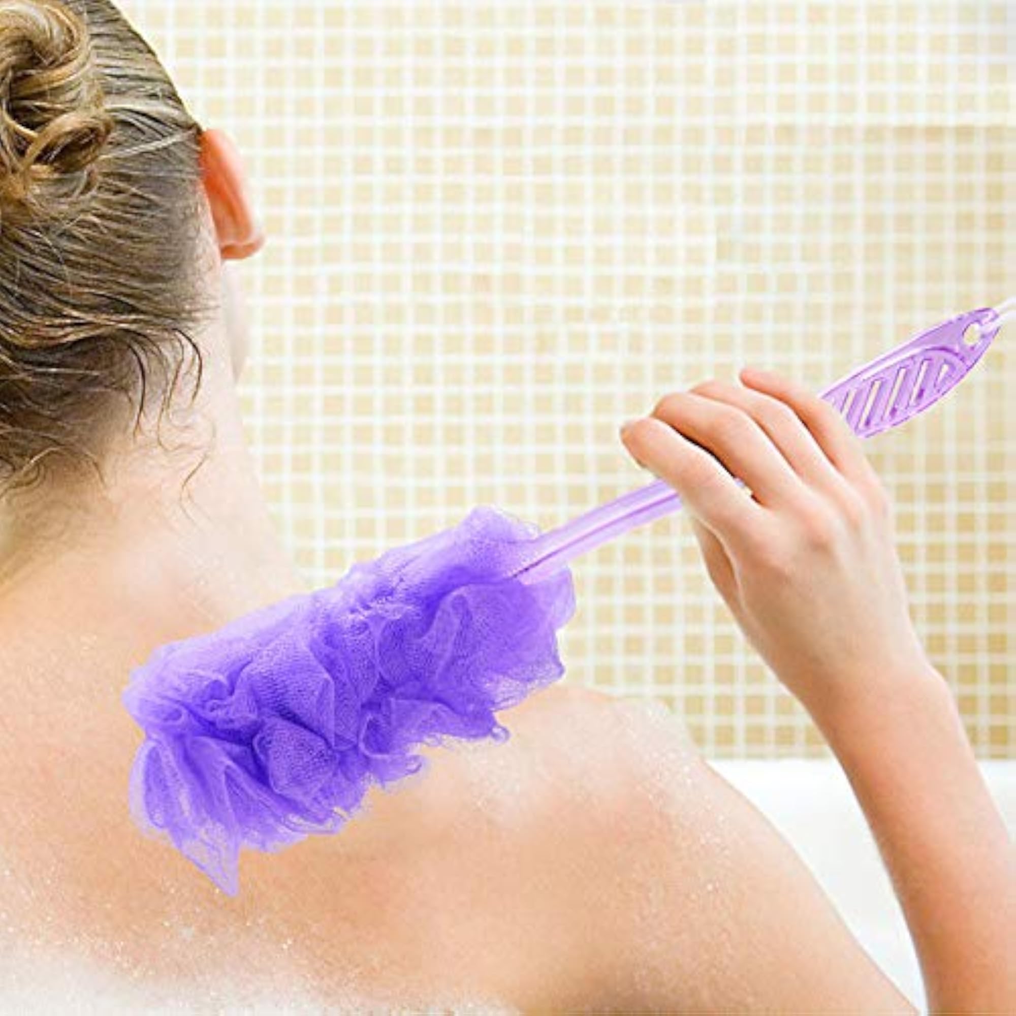Long Handle Bath Body Brush Loofa Sponge