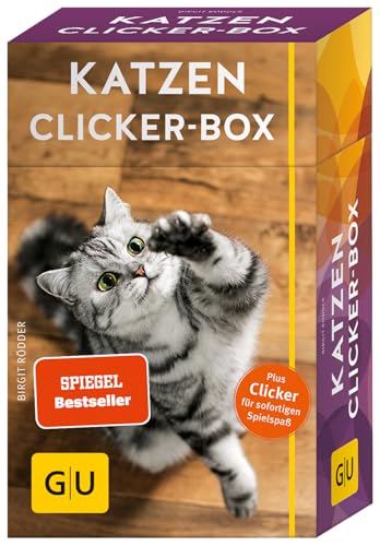 Katzen-Clicker-Box: Clickertraining für Katzen – Training und Erziehung mit positiver Verstärkung...