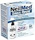 NeilMed Nasendusche + 60 Beutel Nasenspülsalz – Nasenspülung, Nasenreinigung, Sanfte Nasendusche gegen Allergien & Schnupfen