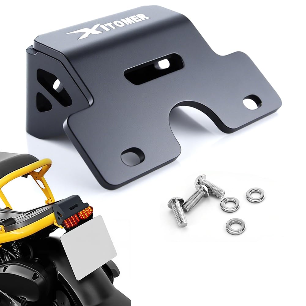 Xitomer Fit for Ruckus NPS50 Tail Light Modification Adapter Fit for Ruckus/ Zoomer NPS50 2003-2022 2023 2024 Motorcycle Tail Lights Mount Bracket