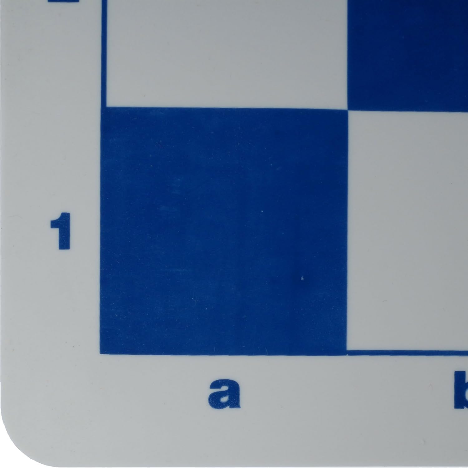 WE Games Ultimate Tournament Chess Set - Blue Portable Chess Board, 4 in. King, Travel Chess Set with Foldable Silicone Mat, Canvas Bag, Triple Weighted Chess Pieces, Perfect Adult Travel Set