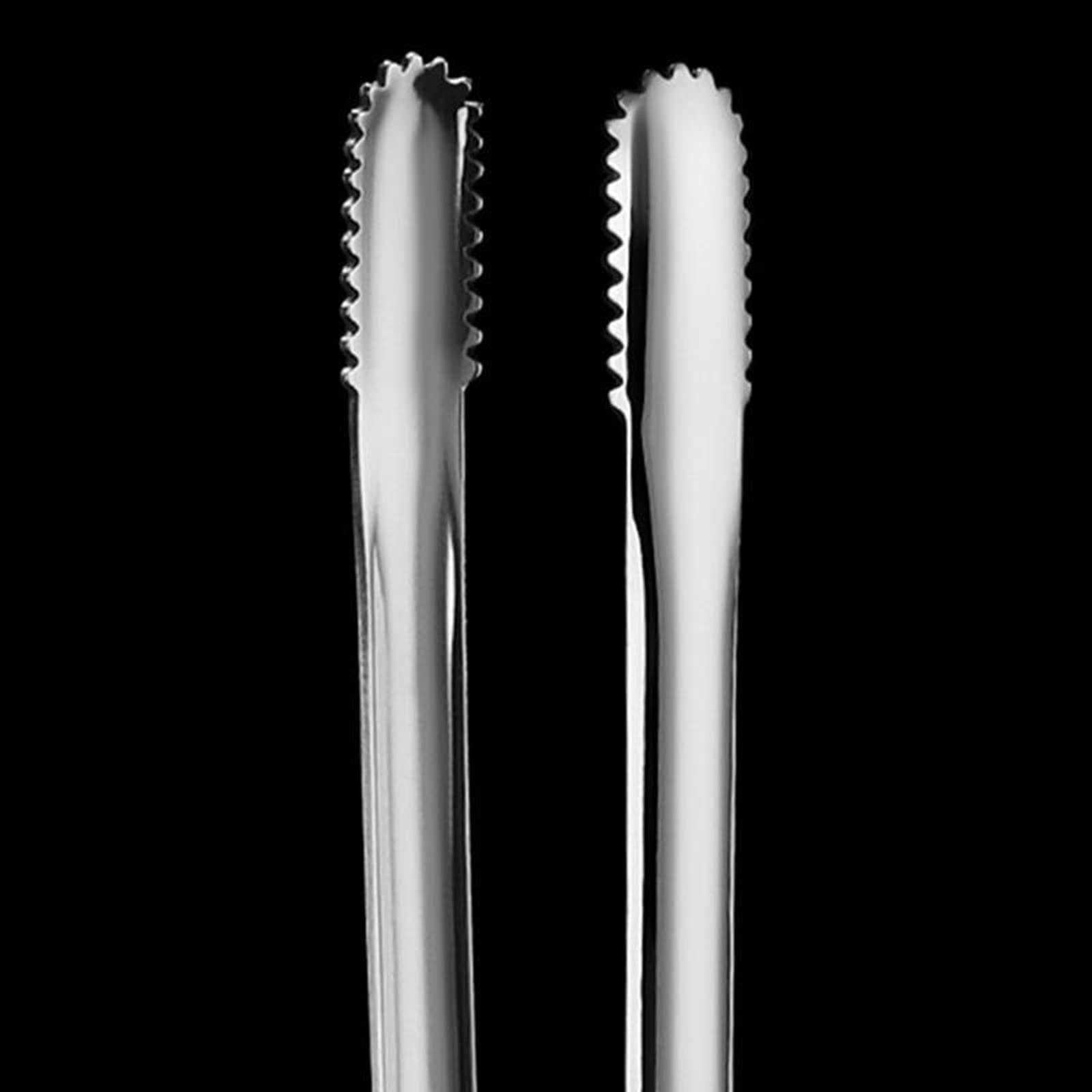 Pinzas para alimentos IceTongs, pinzas para servir de acero inoxidable antiadherentes, pinzas para barbacoa, pinzas para carne, herramientas para barbacoa, accesorios, pinzas para utensilios de cocina