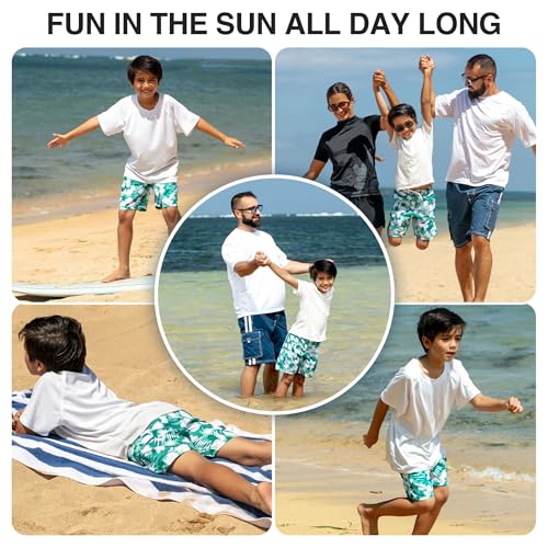 Image of Kanu Surf Boys' Avalon Quick Dry UPF 50+ Beach Swim Trunk