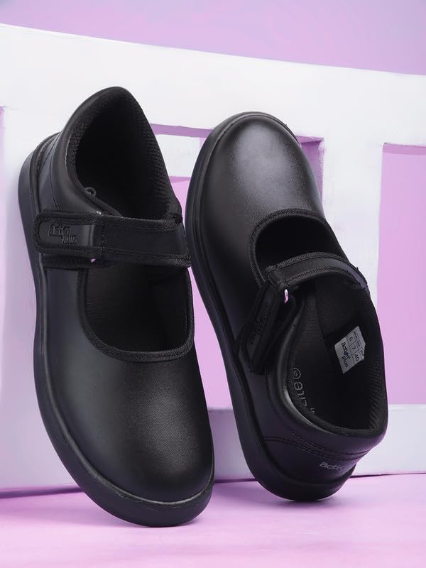 Image of ACTION School Shoes for Girls - Eva Sole Ultra Lightweight, Extra Cushion Footbed, Durable, Long-Lasting, Anti-Germ Technology for Odour-Free Comfort