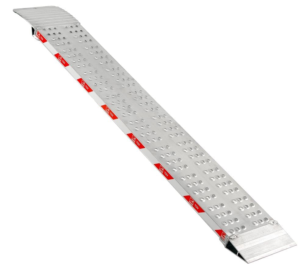 Rampa de carga antideslizante de aluminio - 250 cm.