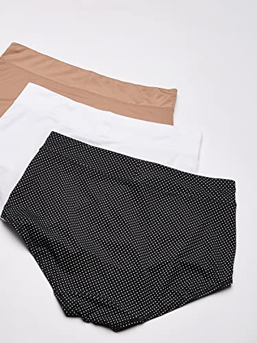Image of Warner's Women's Blissful Benefits No Muffin Top 3 Pack Brief Panty
