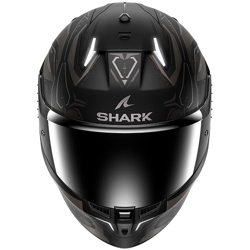 Shark, Casque Moto intégral SKWAL i3 LINIK Noir / Gris, XS