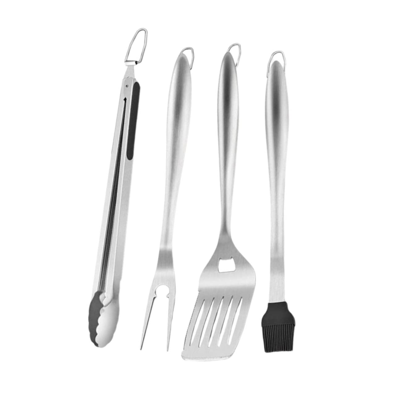 Repostería De Acero Inoxidable Espátula para Parrilla Pinza Multifunción para Parrilla para Barbacoas Casa Aire Accesorio para Barbacoa