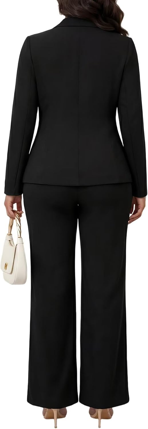 Kafiloe Womens Suits 2 Piece Set Work Business Casual Outfits