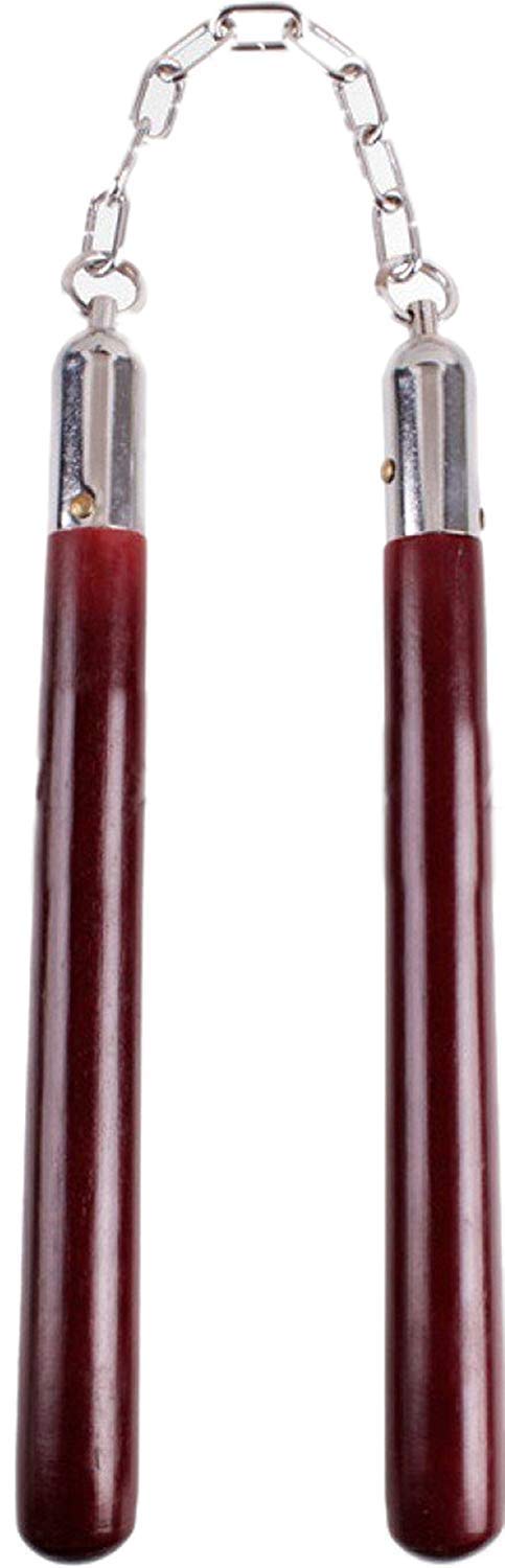 GRIFFIN Wooden Nunchaku for Martial Arts (Brown, Bruce Lee 818) (B088WN4QNL) Amazon Price History, Amazon Price Tracker