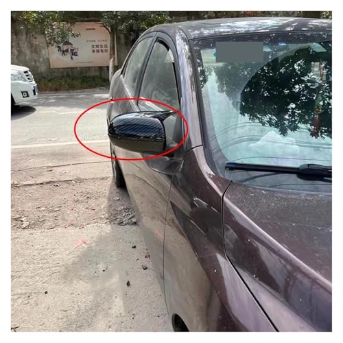 Garnitures rétroviseur Kia Forte K3 et Ceed en plastique noir résistant aux chocs - 3