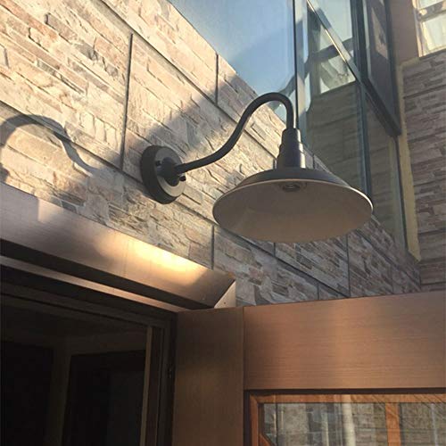 Lampe extérieure LED et applique murale industrielle pour mur de terrasse