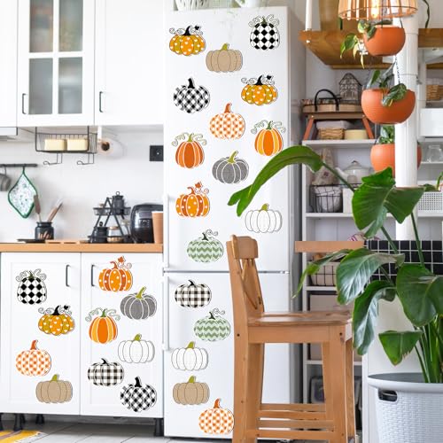Set de 30 Imanes de Calabaza Decorativos para Refrigerador miniatura 6