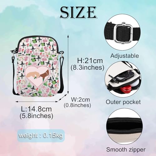 MEIKIUP Witch Musical Inspired Gift Witch Moive Crossbody Bag for Musical Fans Musical Loves Gift4