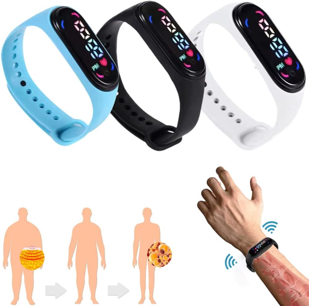 GONGKE Slimwe Ultrasonic Body Shape Wristband, 3Pcs Ultrasonic Body