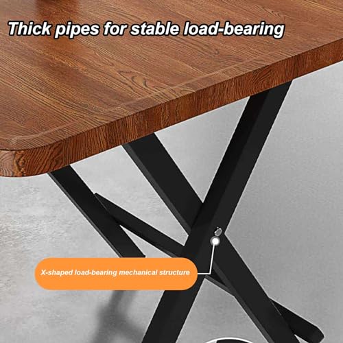 Table de banquet pliante carrée pour stabiliser vos repas de camping - 5