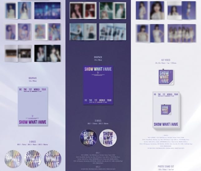 Amazon.co.jp: IVE SHOW WHAT i HAVE 1st World Tour with