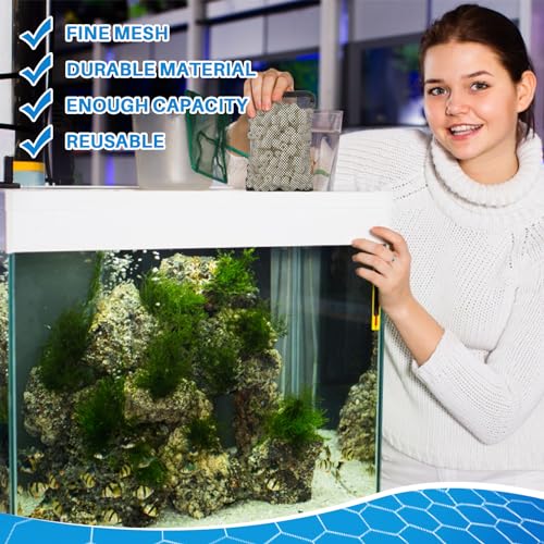 MAQIHAN-10pcs-Aquarium-Filter-Media-Bags-Mesh-Filter-Bags-Reusable-Bags-With-Zipper-for-Activated-Carbon-Ceramic-Rings-Filter-Balls-Fish-Tank-Pond-59-X-78-Inch