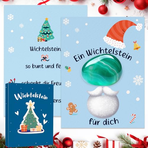Kenvora Wichtelgeschenk Wichtel Zubehör Geschenke Kleine Glücksstein...