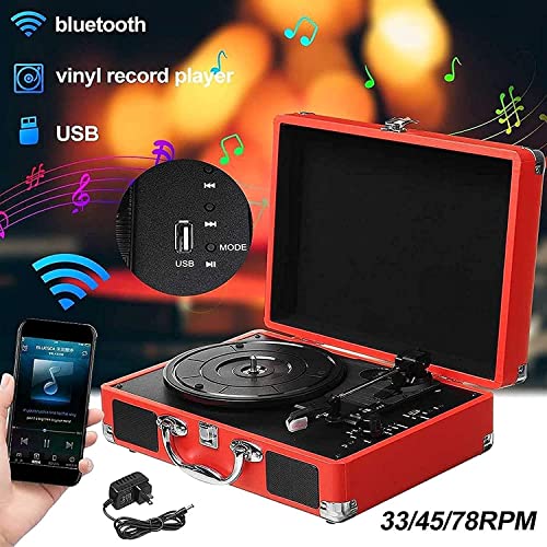 Tourne-Disque Bluetooth avec Cartouche magnétique, Plateau tournant à Courroie avec Haut-parleurs externes puissants… - Les Beatles, Paul McCartney, John Lennon, RIngo Starr, George Harrison Tourne-Disque Bluetooth avec Cartouche magnétique, Plateau tournant à Courroie avec Haut-parleurs externes puissants… – Image 4