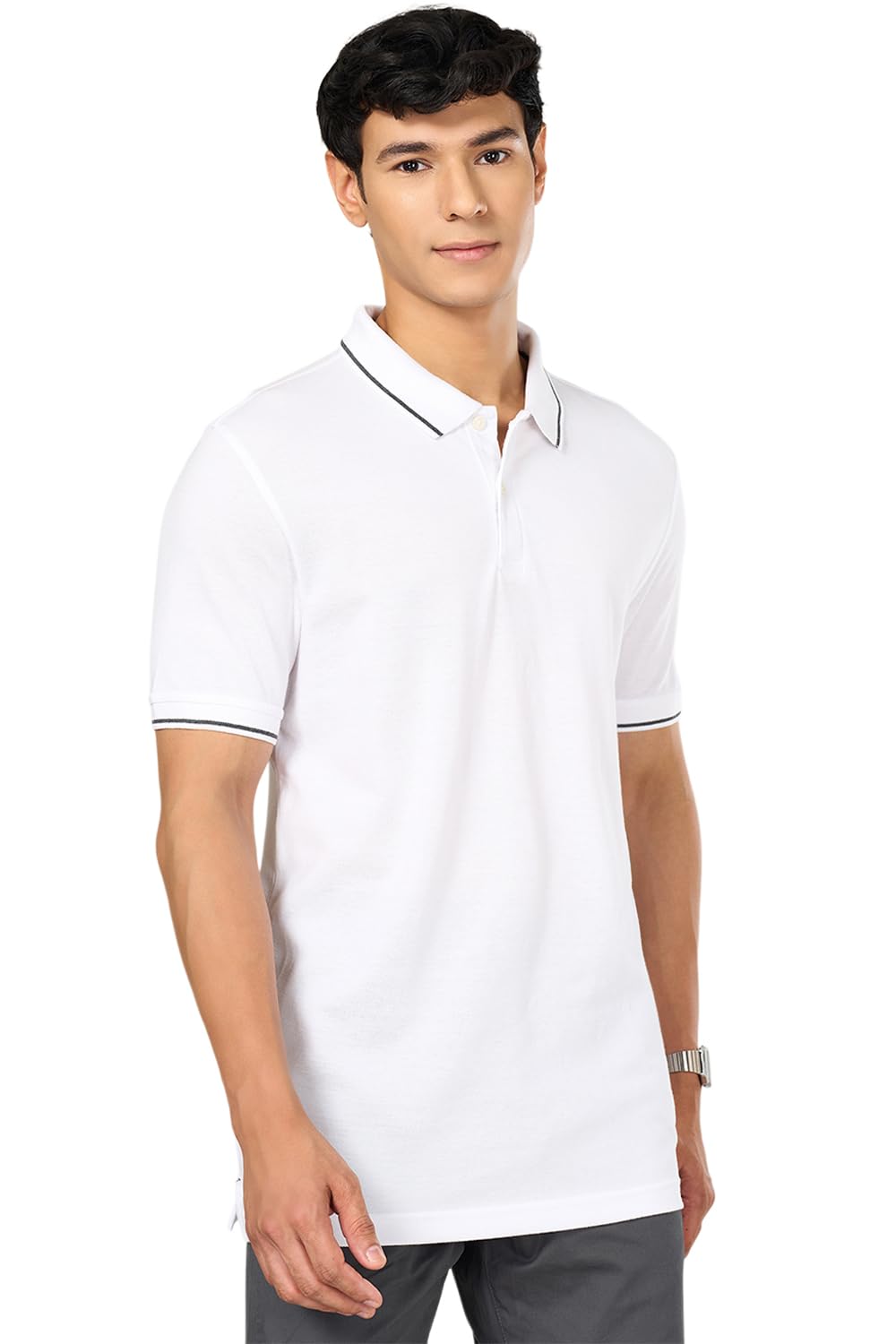 byford Men's Solid Regular Fit Polo Shirt-picture-20