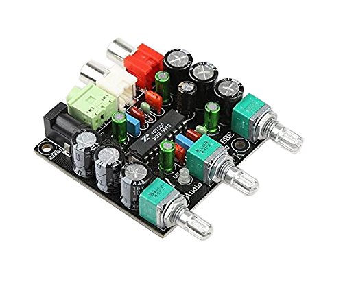 Top-cofrLD DC XR1075 BBE Circuit Board Tone Adjustment Volume Control Power Amplifier Upgrade DIY 2 Channel