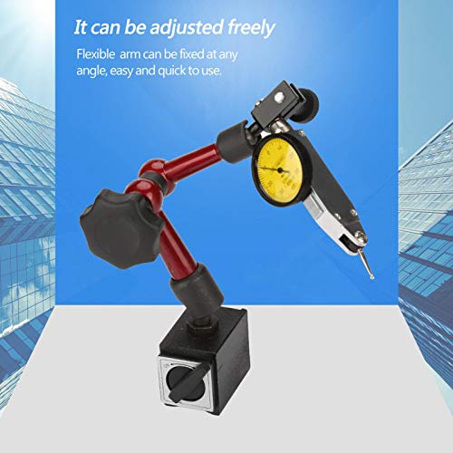 Flexibele, sterke magnetische meterbasishouderstandaard met installatie-accessoires en hendel Meetklok Meetschaal Precisie schokbestendig - Afbeelding 6