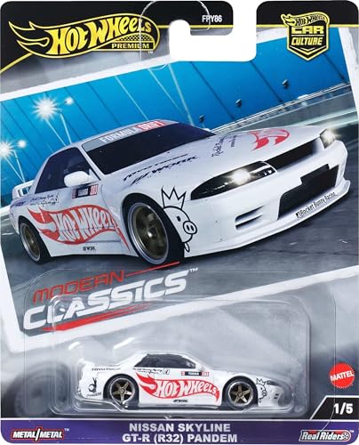 Hot Wheels Auto de Colección Nissan Skyline GT-R R32 1:64 miniatura 6