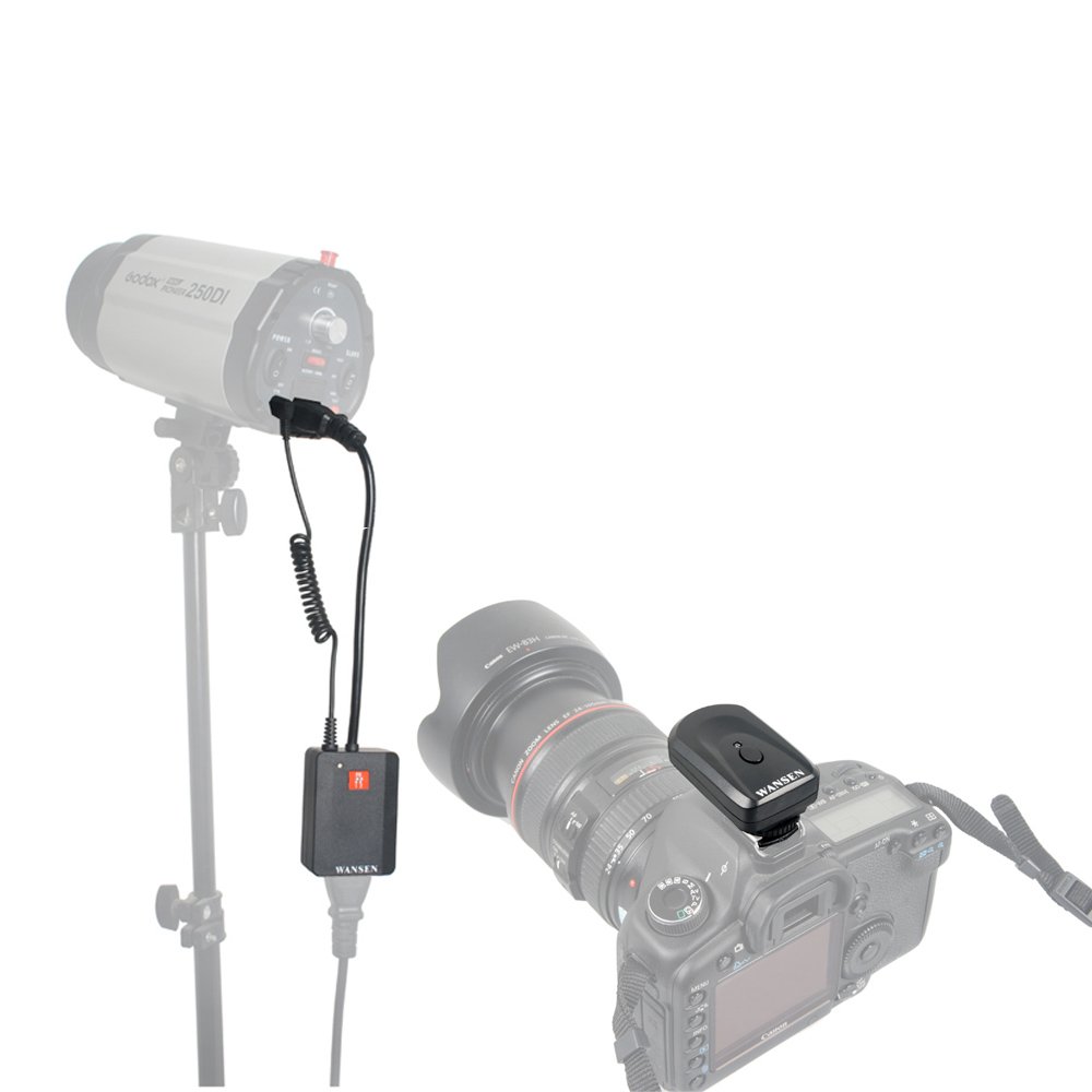 Andoer Universal WanSen AC-04 4 canaux Radio sans Fil Studio Déclencheur de Flash pour Strobe
