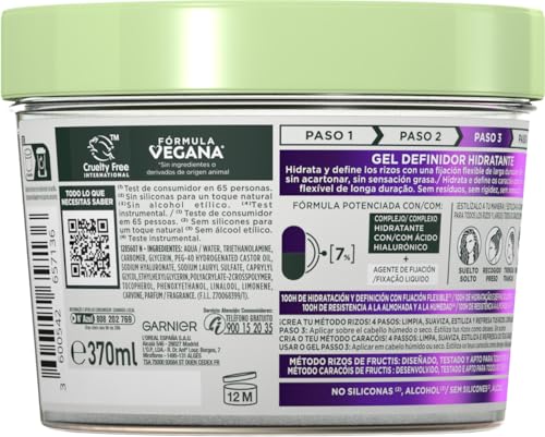 Fructis Flexi Gel definidor hidratante 370 ml - vue 4