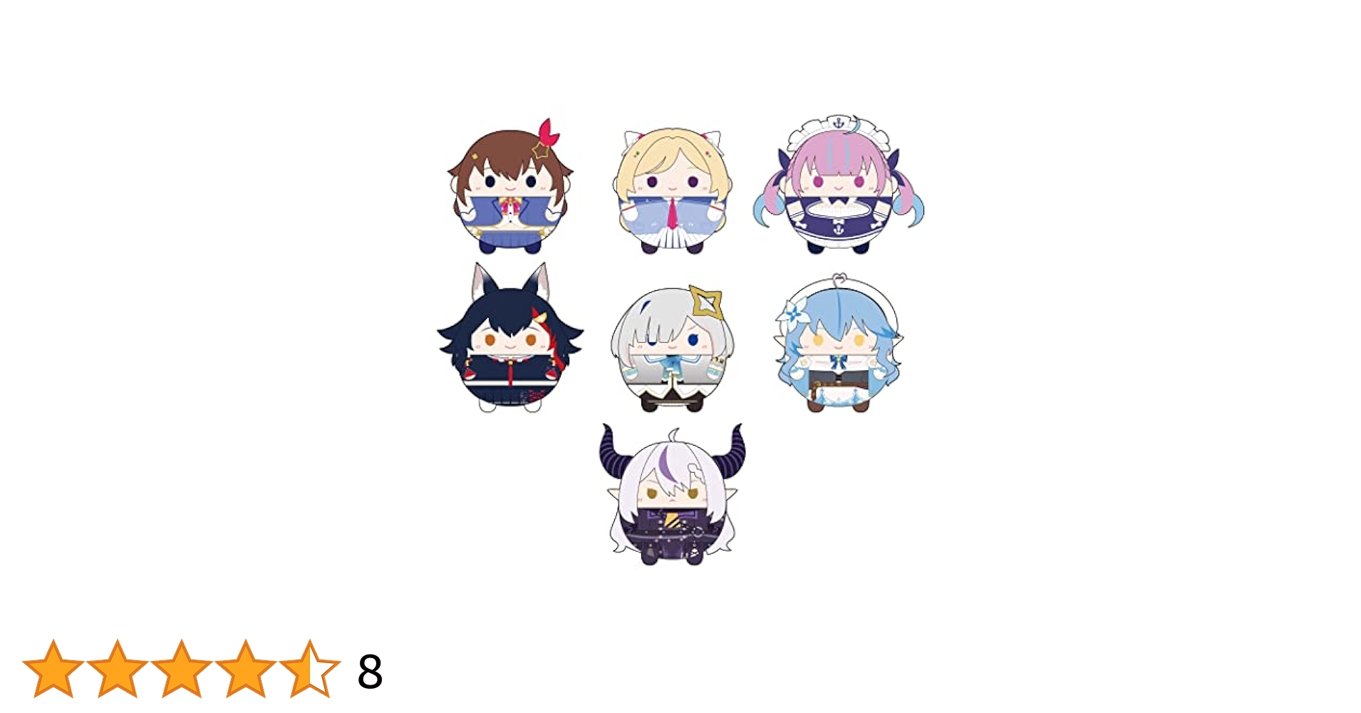 ホロライブ　ふわコロりん　6種セット 株式会社マックスリミテッド キャラクターグッズ製造企画
