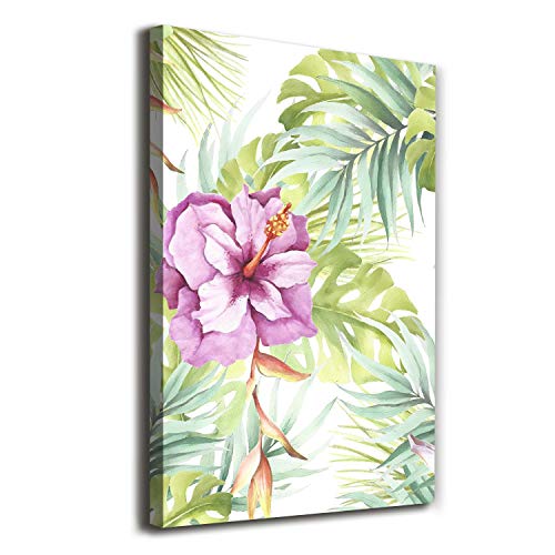 Tirages sur toile prêts à suspendre 70x100 Tulup motif hawaïen