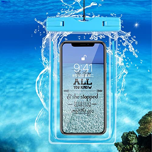 Kovolala Waterproof Phone Pouch Case 3 Pack Easy Lock & Heavy Duty Ipx8 Water Proof Cell Phone Dry Bag For Iphone 14 13 12 11 Xs Xr X Pro Max Plus Mini Samsung Lg More 4-7" Cellphones #TOP1