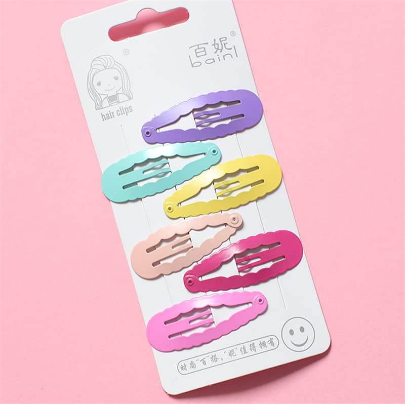 Pinces à cheveux anti-casse sans douleur lot de 6 pinces pour femme