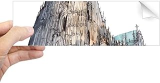 Cologne Cathedral in Cologne Germany Rectangle Bumper Sticker Notebook Window Decal