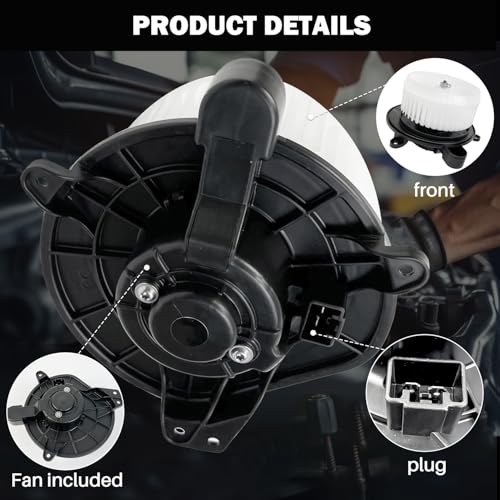 Image of 700217 AC Heater Blower Motor Fan Assembly Fit for Ford Focus 2.0 2008 2009 2010 2011，Focus 2.5 2010 2011 9S4Z19805B, FO3126132