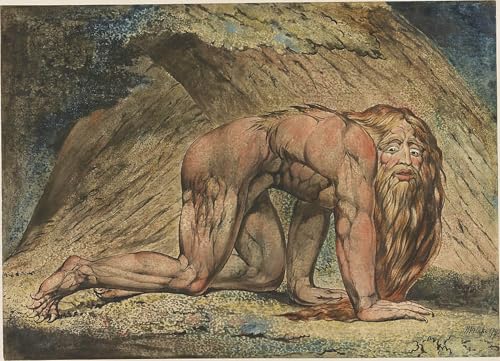 Tableaux Nabuchodonosor par William Blake poster décoration murale grand format 60x90