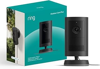 New Ring Outdoor Camera Plus (Plug-in) | 2K with Ring Vision I DIY Outdoor Security Camera | alternative to CCTV I 30-day …