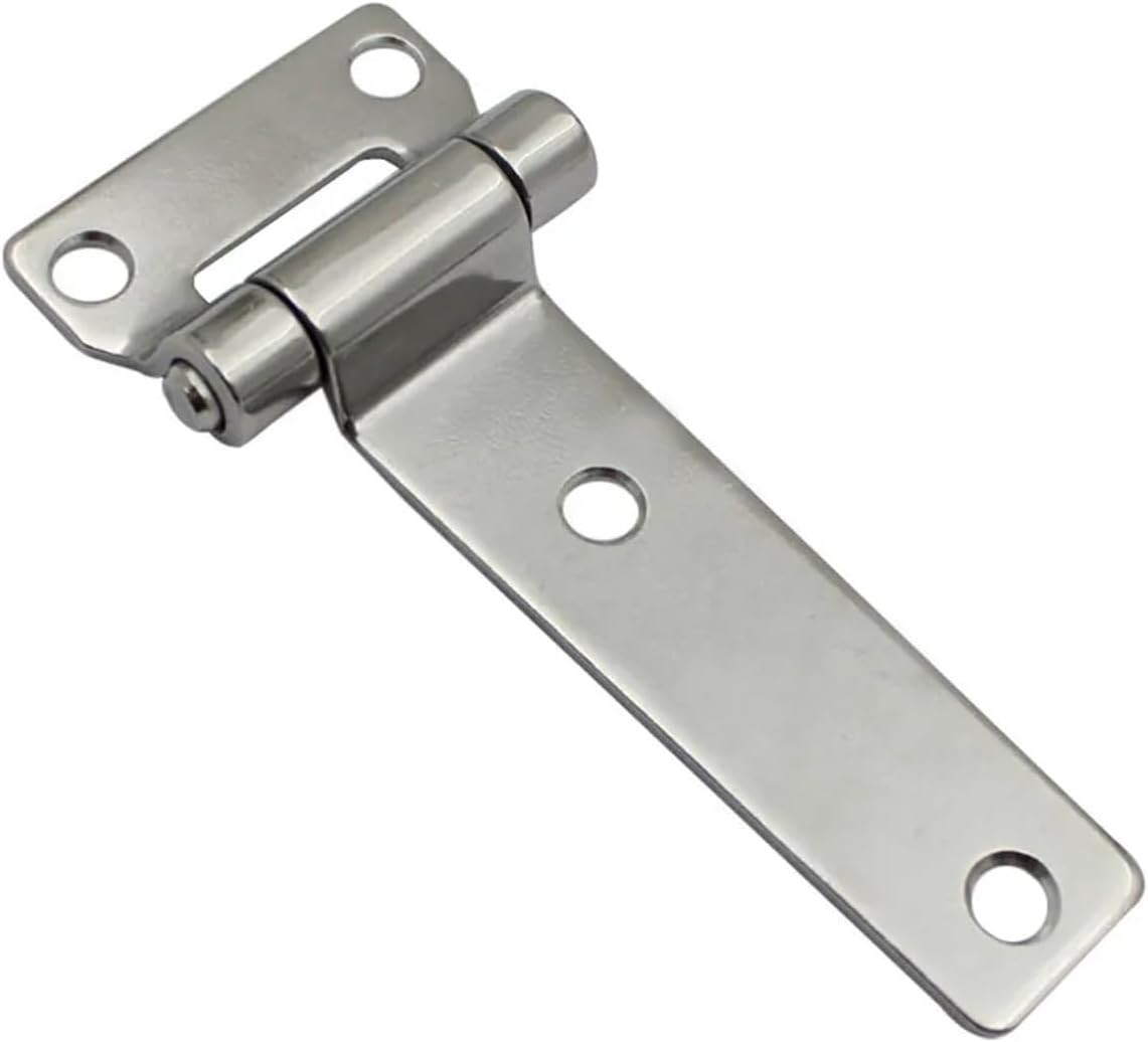Stainless Steel T Type Container Hinges Deck Cabinet Door Hinge for Marine Boat Yacht Accessories 135x58x27mm 2pcs