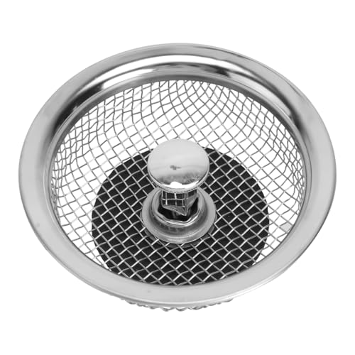 Cubierta de desagüe cocina acero inoxidable 2 piezas miniatura 6