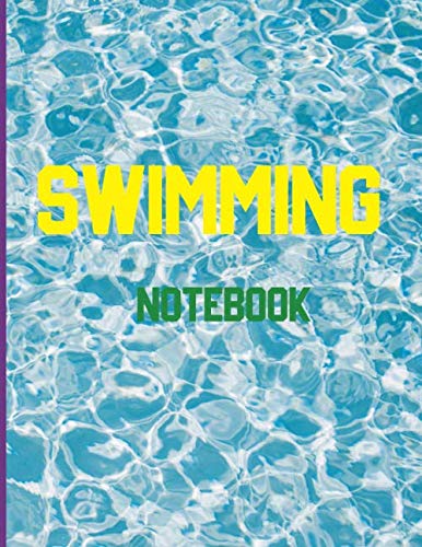 Swimming Notebook: Sea Composition Notebook, Blue Ocean Composition Notebook, Lined Notebook Journal, Wide Ruled Notebook