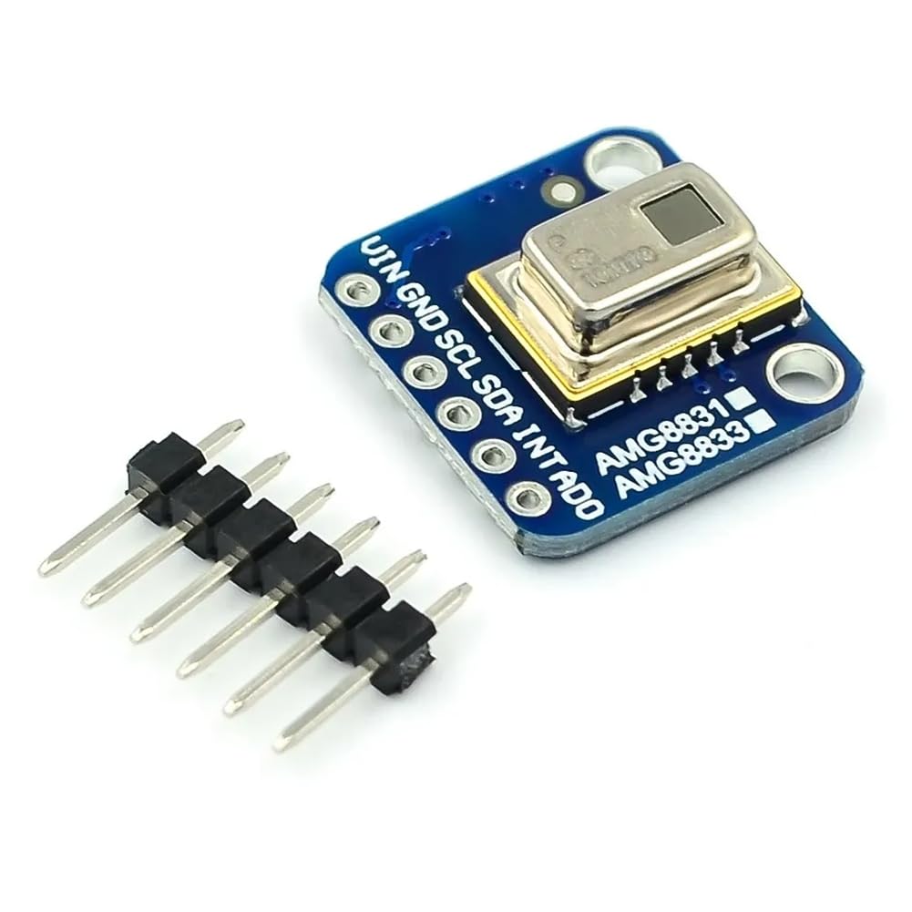 Sirxlevcy AMG8833 IR 8x8 Thermal Imager Array Temperature Sensor Module 8x8 Infrared Camera Sensor