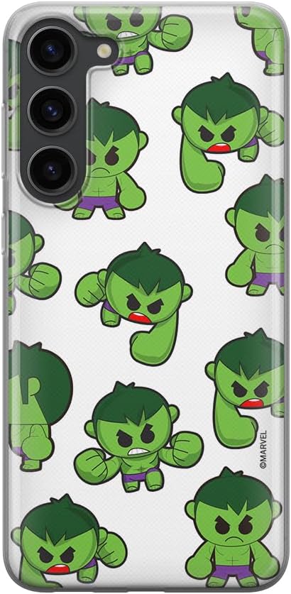 ERT GROUP mobile phone case for Samsung S23 PLUS original and officially Licensed Marvel pattern Hulk 004 optimally adapted to The shape of The mobile phone, case made of TPU