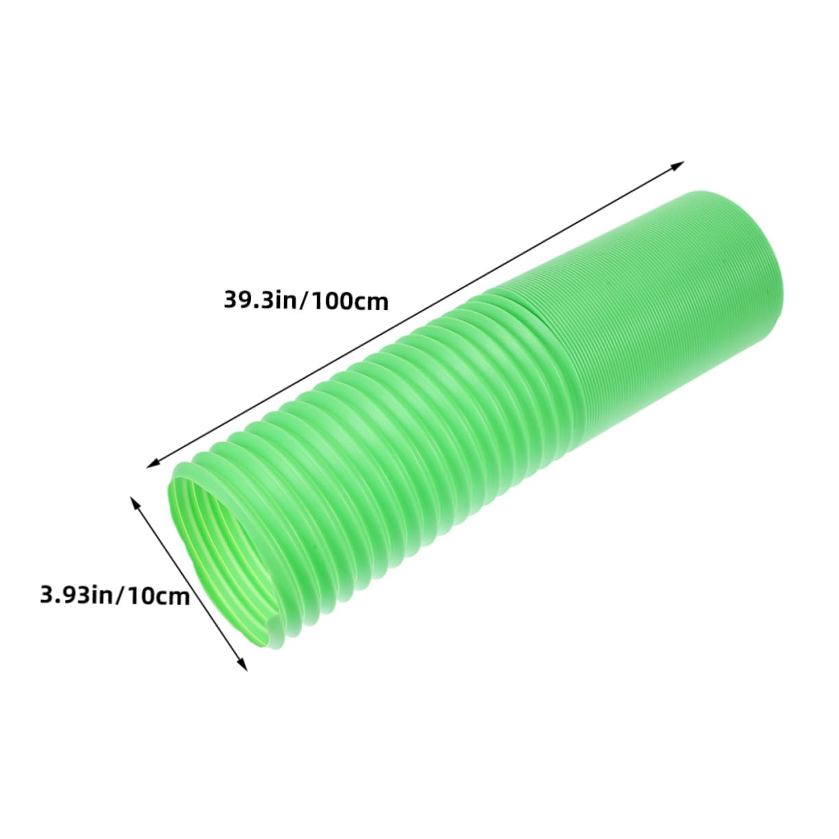 VANZACK 2pcs Hamster Fun Tunnel Exercise Training Tunnel for Small Animals Foldable Pet Nest Hiding Spot for Rats Ferrets