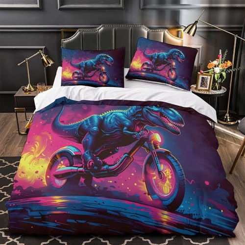 Housse de couette fermeture éclair diable lit hypoallergénique