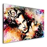 Kunstgestalten24 Leinwandbild Marilyn Monroe Abstrakt Wandbild Kunstdruck Raumdeko