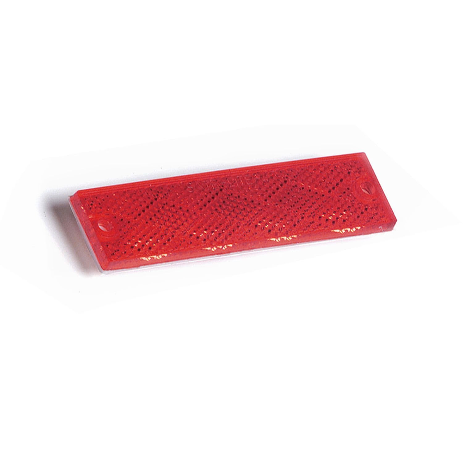 Grote 40132-5 Red Mini Stick-On / Screw-Mount Rectangular Reflectors (Pair Pack)